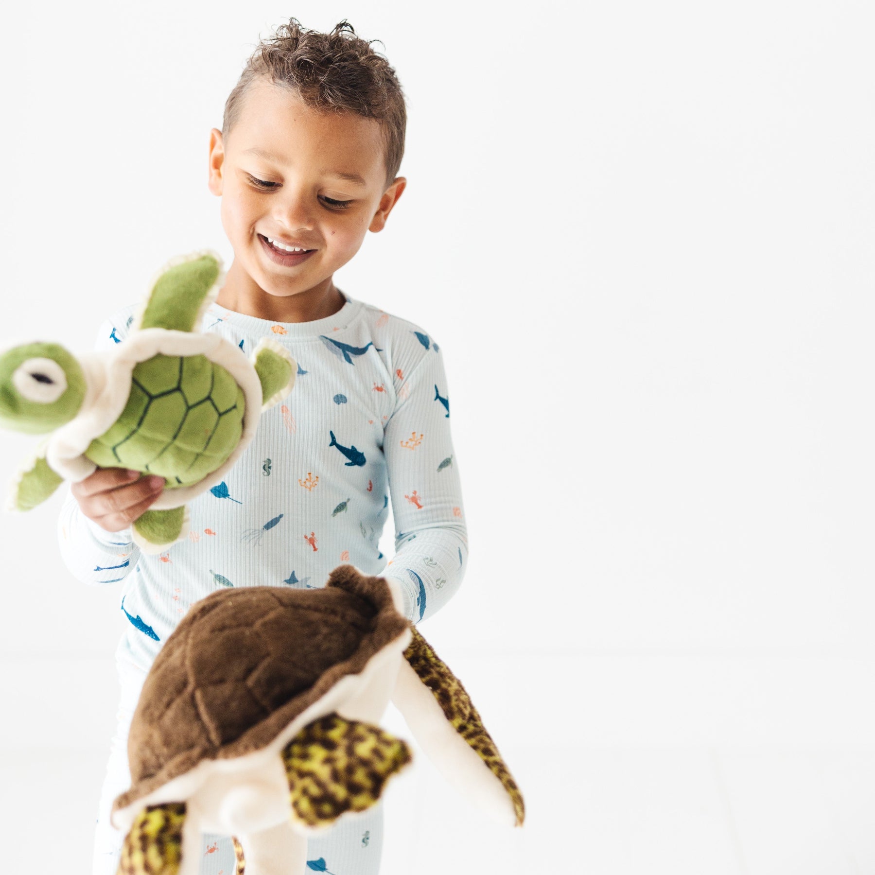 Under The Sea Small Ribbed Two-Piece Set