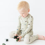 Military Small Ribbed Two-Piece Set