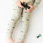 Military Small Ribbed Two-Piece Set