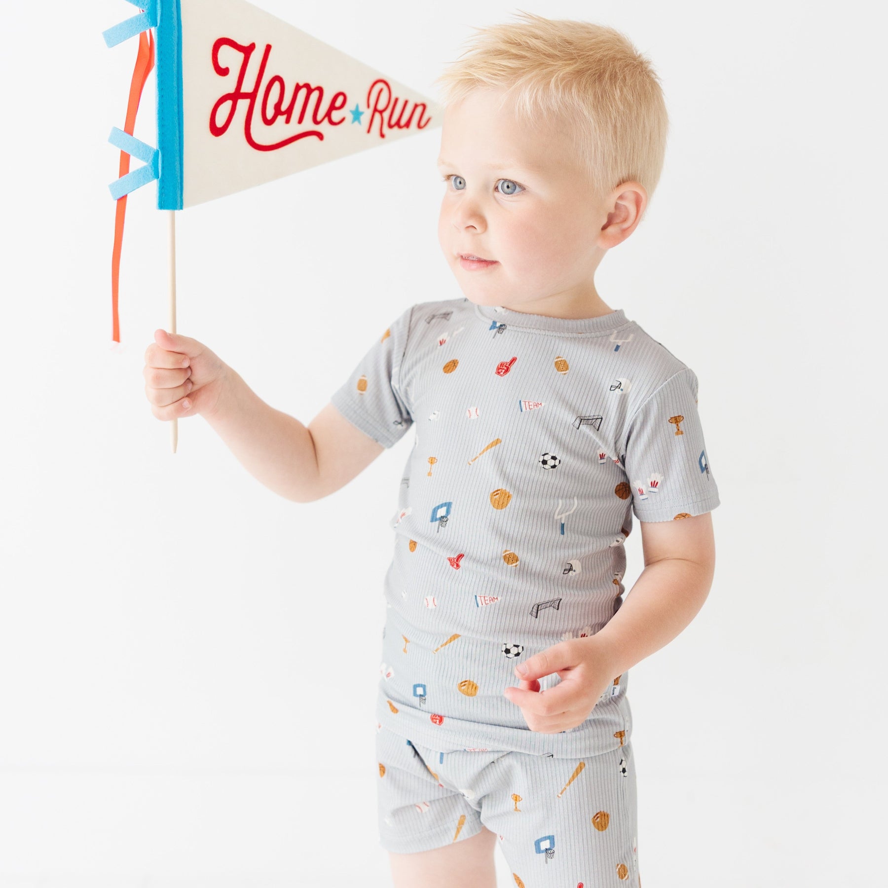 Sports Zone Small Ribbed Shorts Two-Piece Set