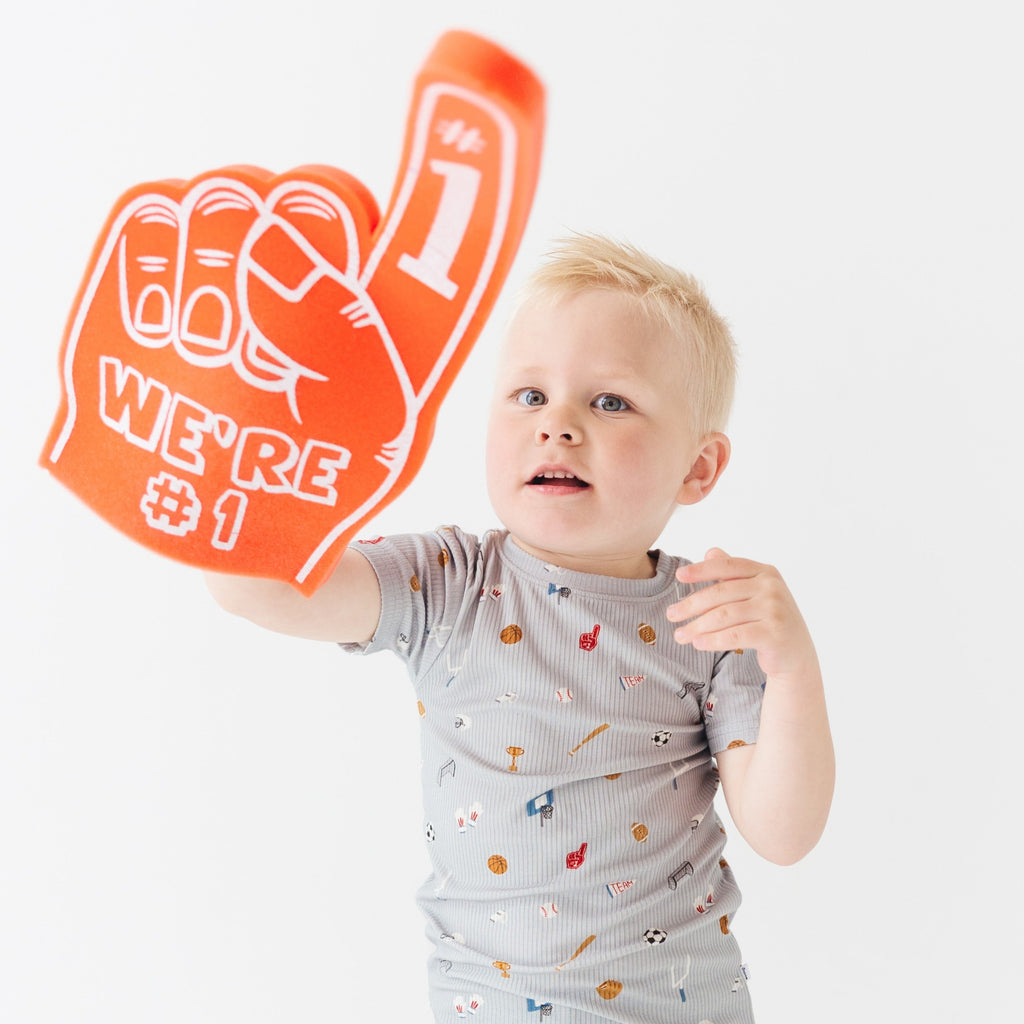 Sports Zone Small Ribbed Shorts Two-Piece Set