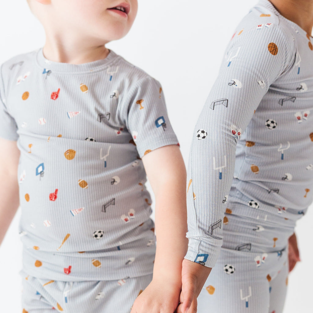 Sports Zone Small Ribbed Shorts Two-Piece Set