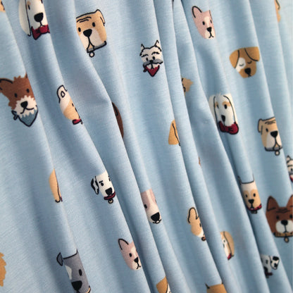 Dogs Twin Sheet With Pillow Case
