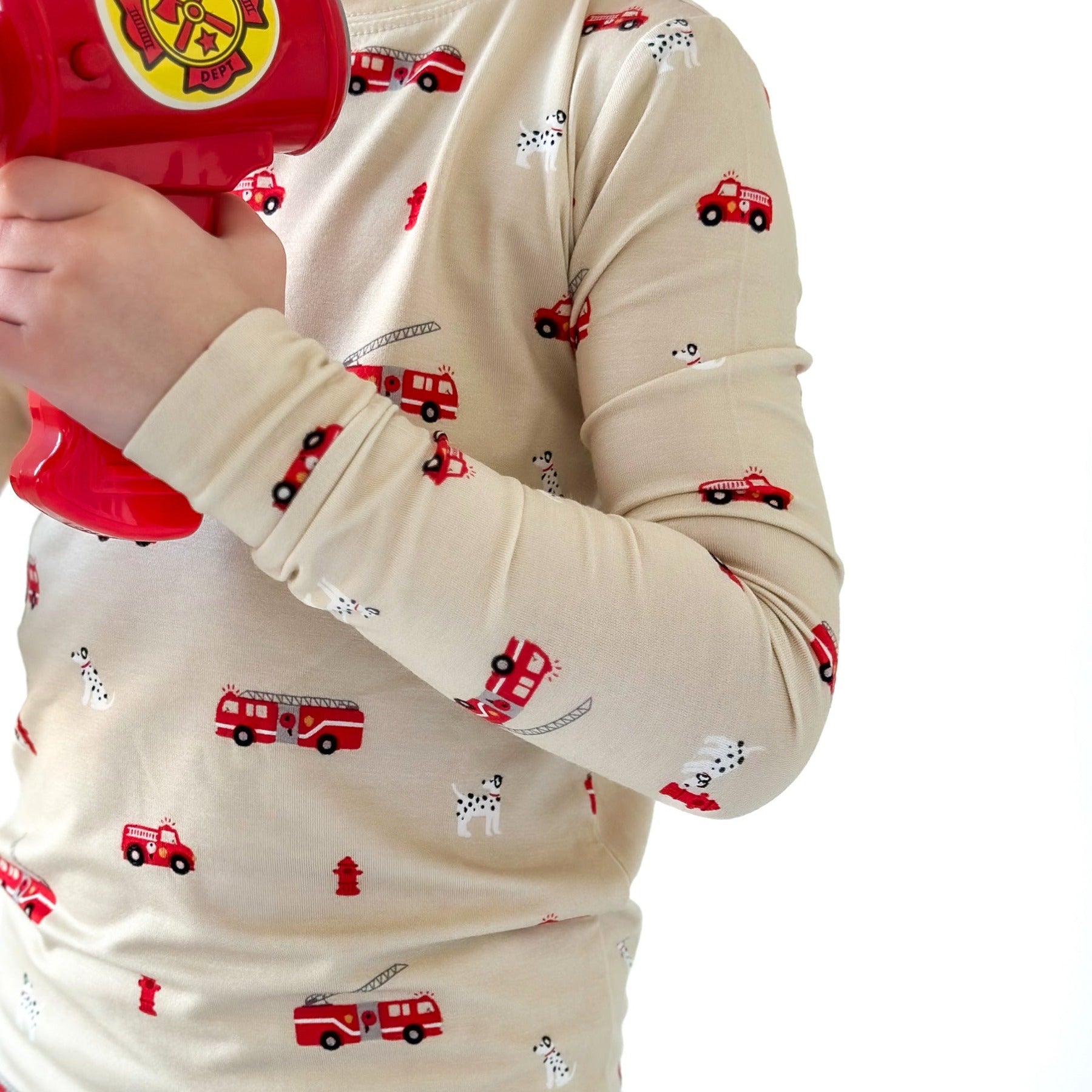 Firetrucks Two-Piece Set