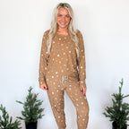 Hot Cocoa Small Ribbed Women's Pants