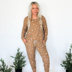 Hot Cocoa Small Ribbed Women's Pants