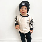 Midnight Black Bamboo French Terry Joggers