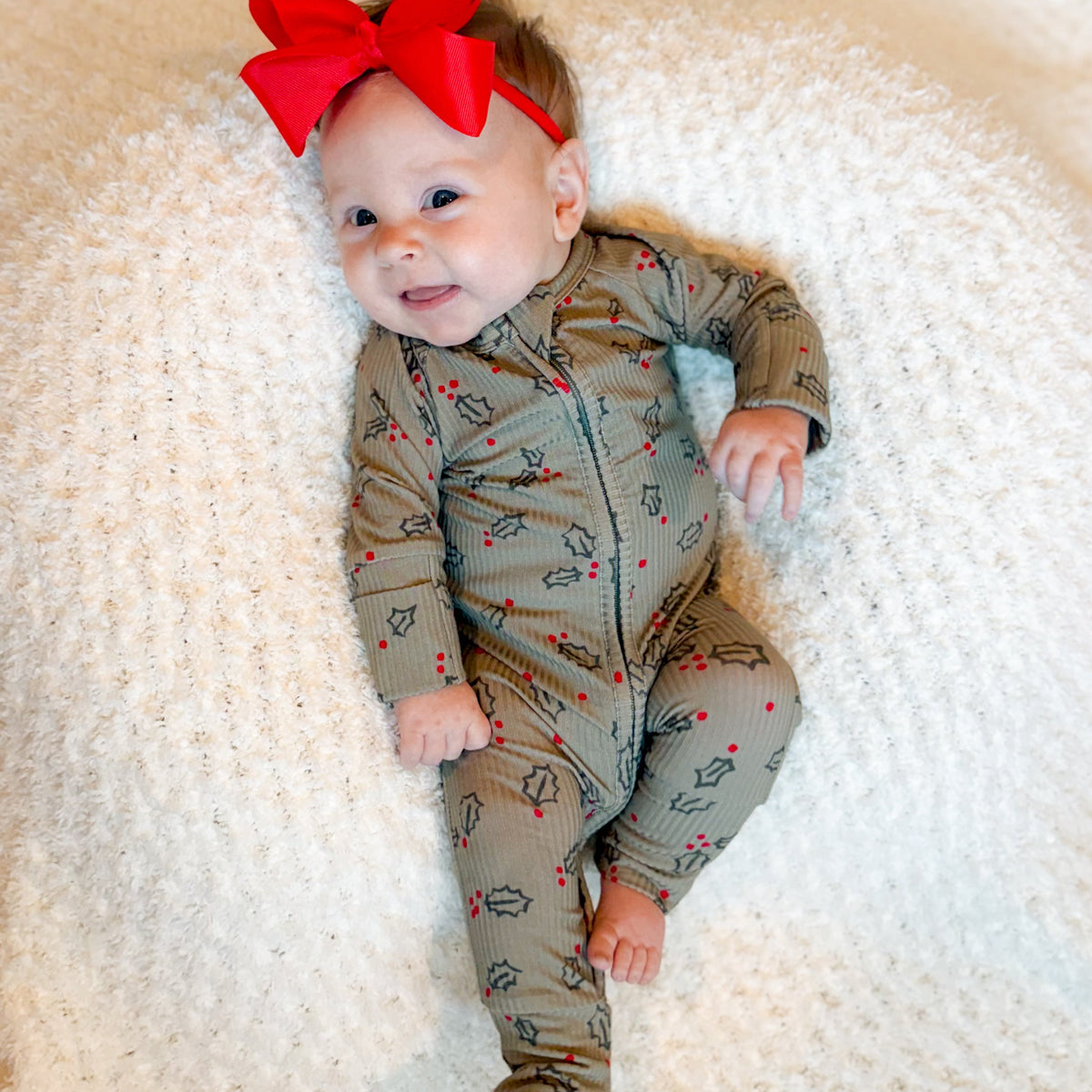 Holly Small Ribbed Zip Romper
