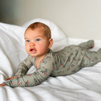 Holly Small Ribbed Zip Romper