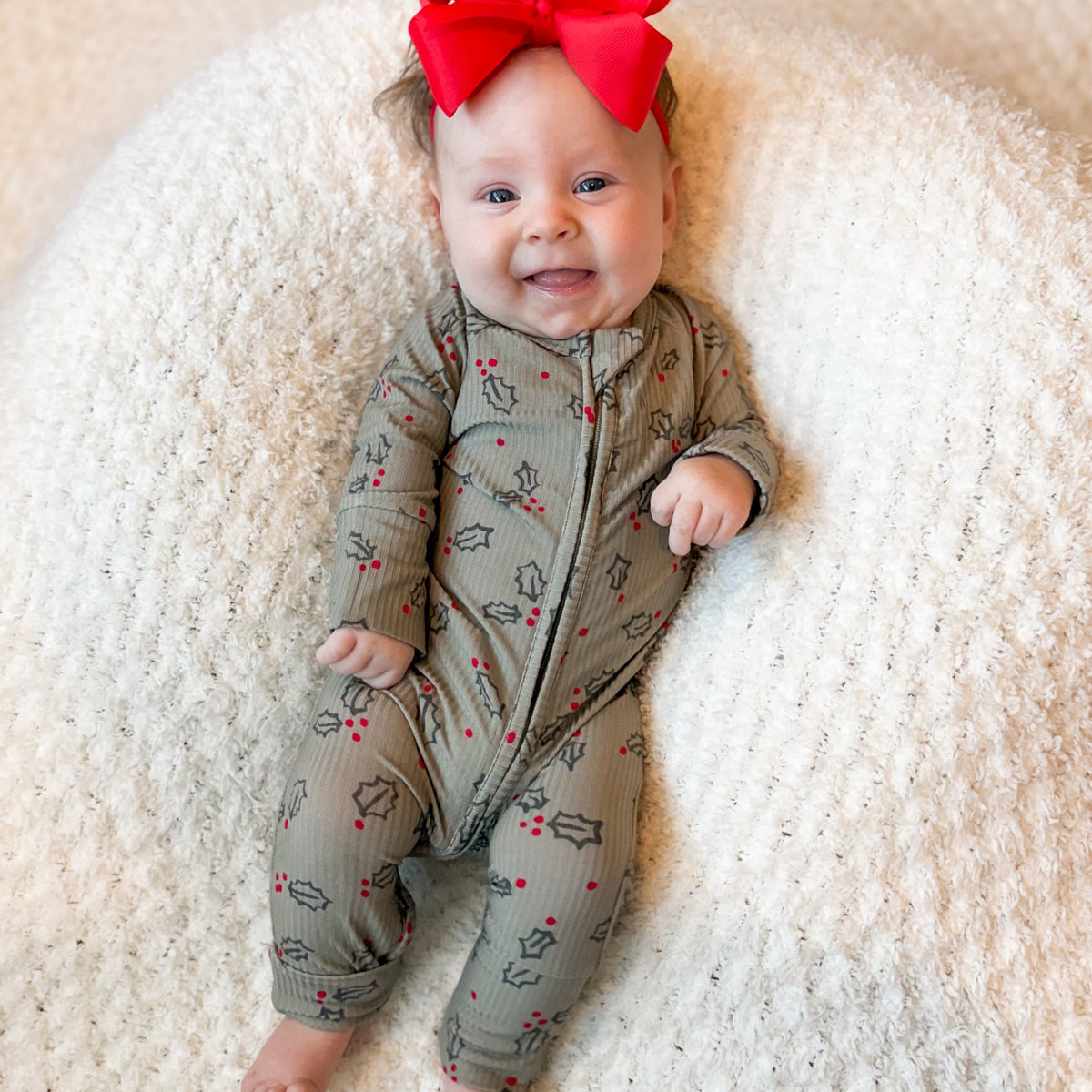 Holly Small Ribbed Zip Romper