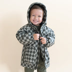 Checkered Puffer Jacket