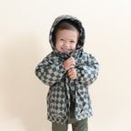Checkered Puffer Jacket