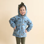 Monster Trucks Puffer Jacket