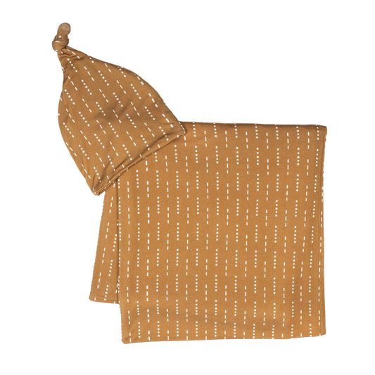 Lines & Dots Stretchy Swaddle Set