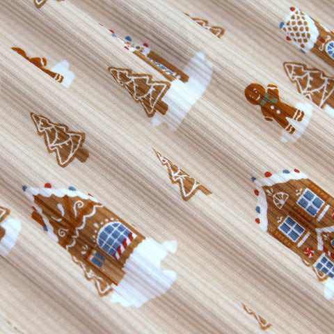 Gingerbread Small Ribbed Men's Pants
