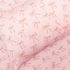 Coquette Bows Twin Sheet With Pillow Case
