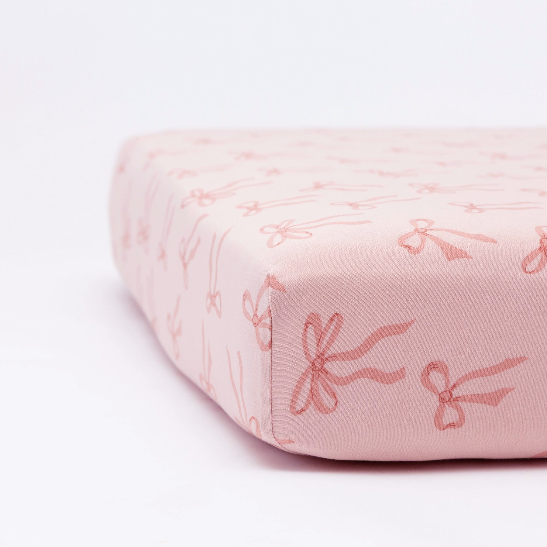 Coquette Bows Crib Sheet