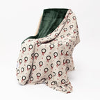 Christmas Wreaths Small Ribbed Toddler Blanket