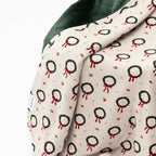 Christmas Wreaths Small Ribbed Toddler Blanket