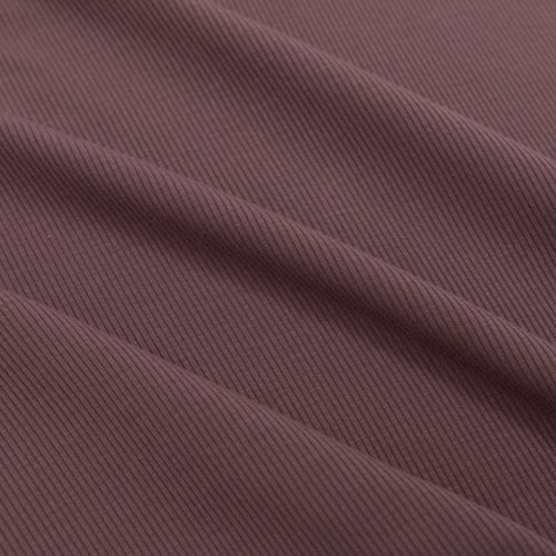 Plum Small Ribbed Adult Blanket