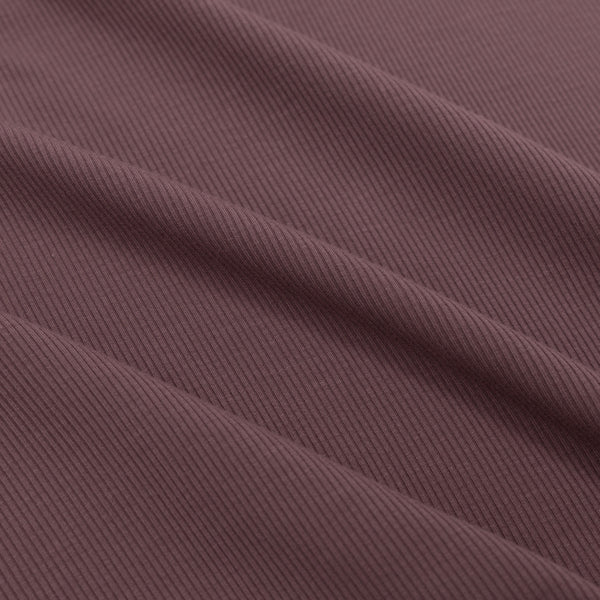 Plum Small Ribbed