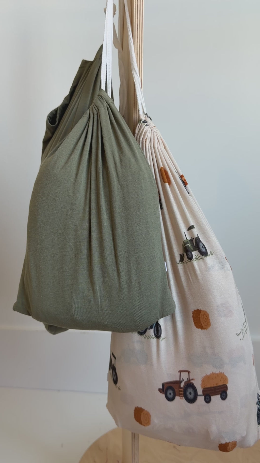 Olive Crib Sheet