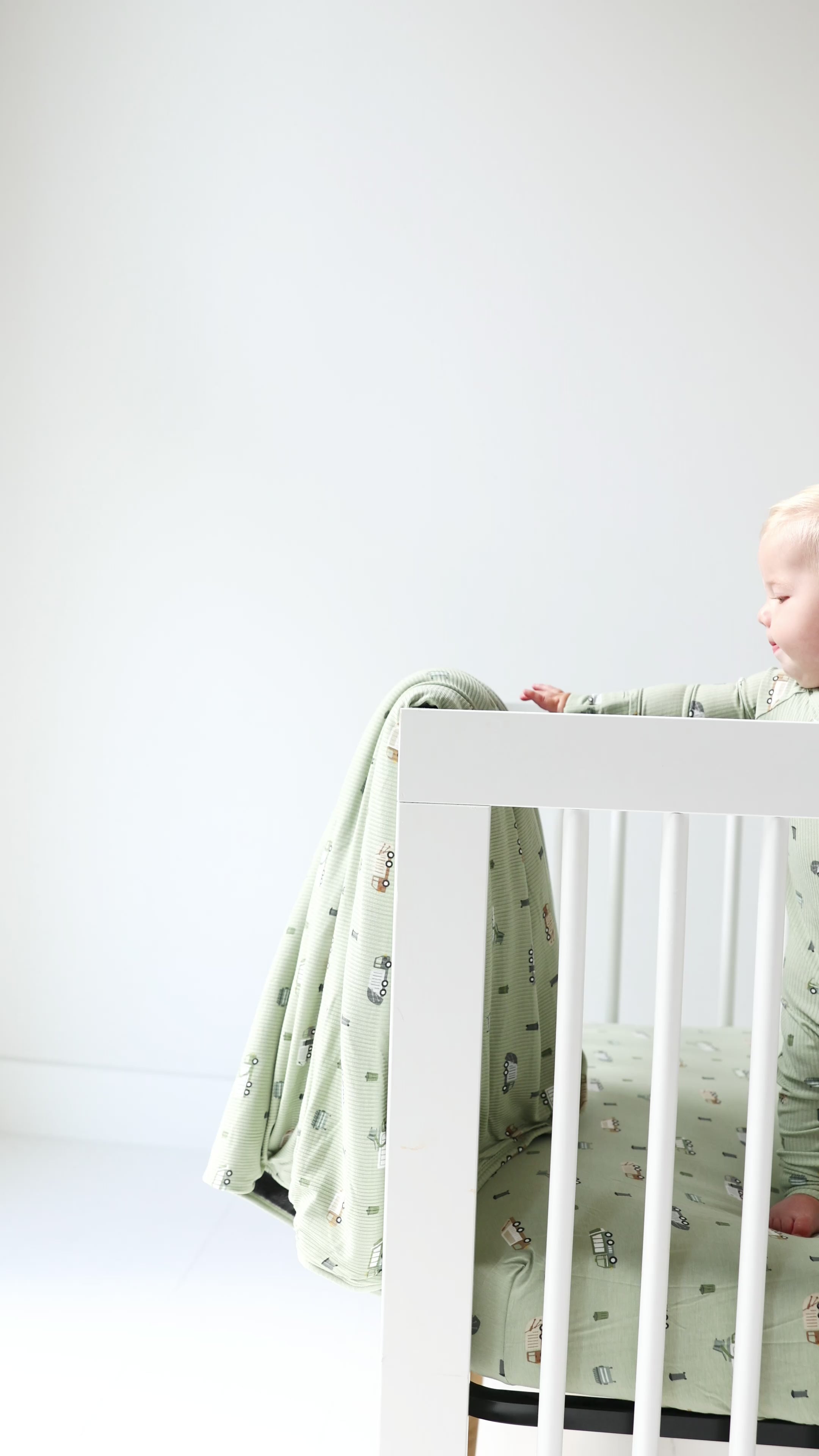 Trash Trucks Crib Sheet