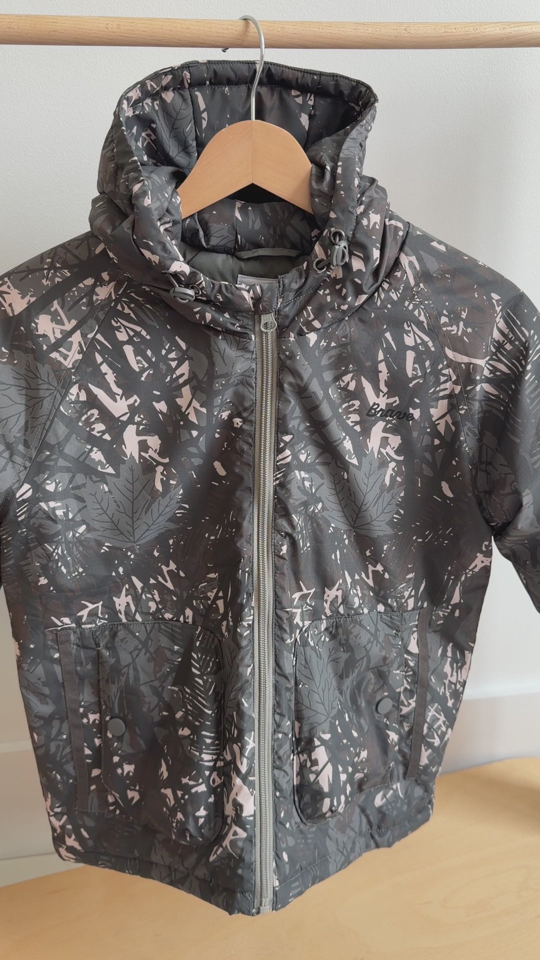 Woodland Camo Puffer Jacket