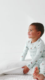 Nautical Boats Small Ribbed Two-Piece Set