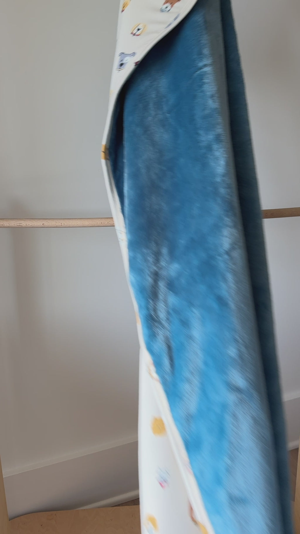 Dogs Cream Youth Blanket