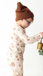 Gingerbread Small Ribbed Two-Piece Set