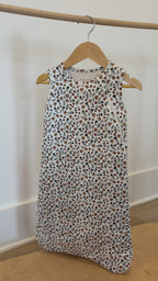 Cream Floral Sleep Sack (1.0 TOG)