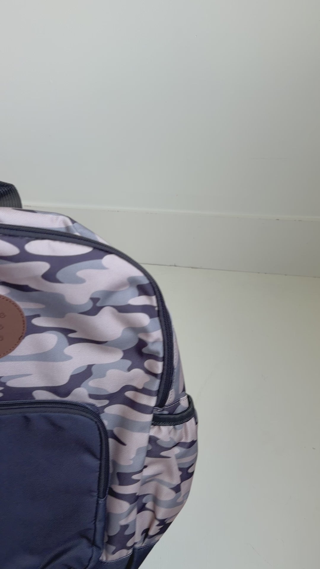 Camo Color Block Standard Backpack