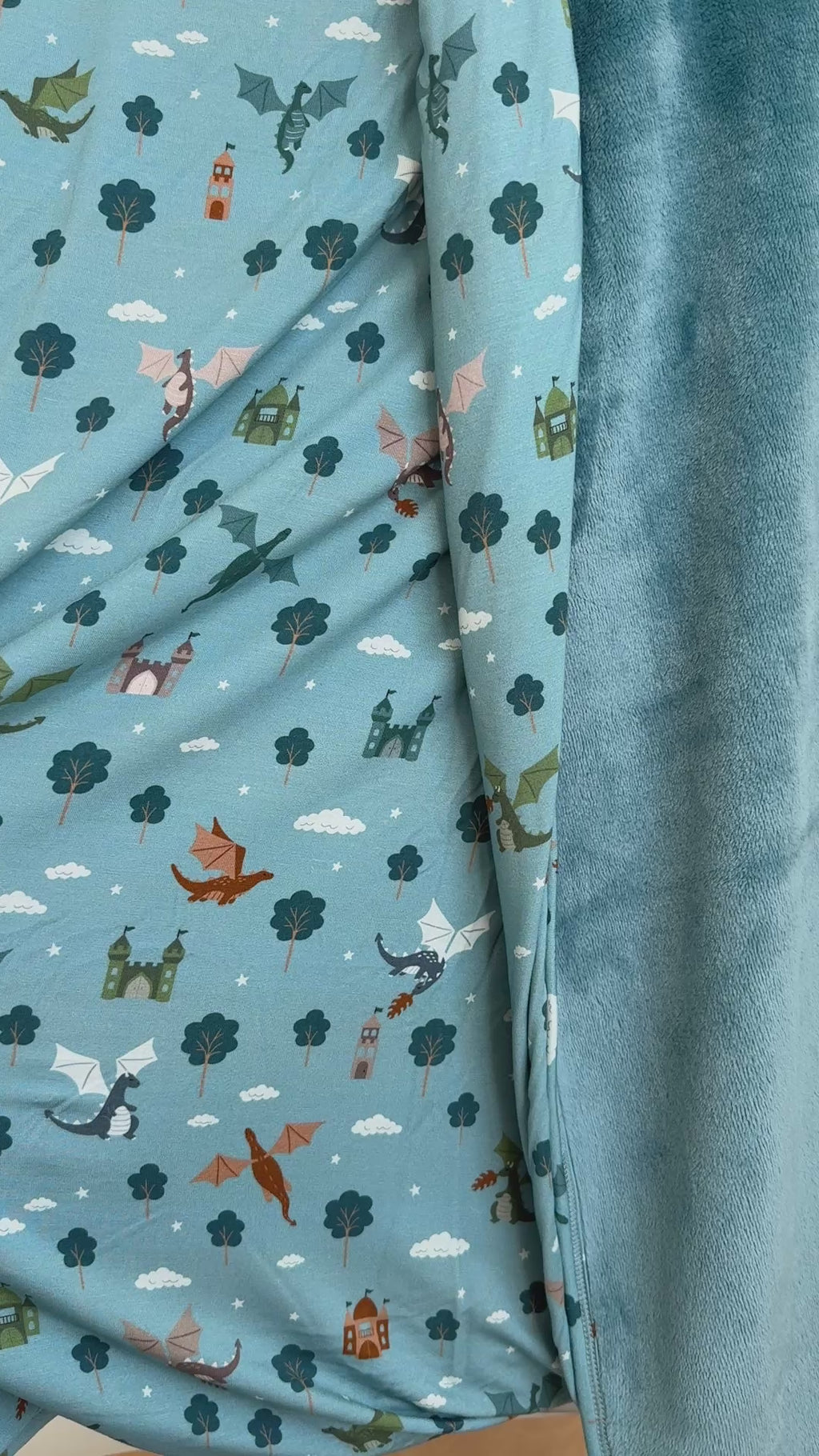 Dragons Toddler Blanket