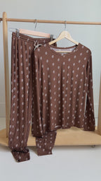 Autumn Stems Small Ribbed Women's Pants