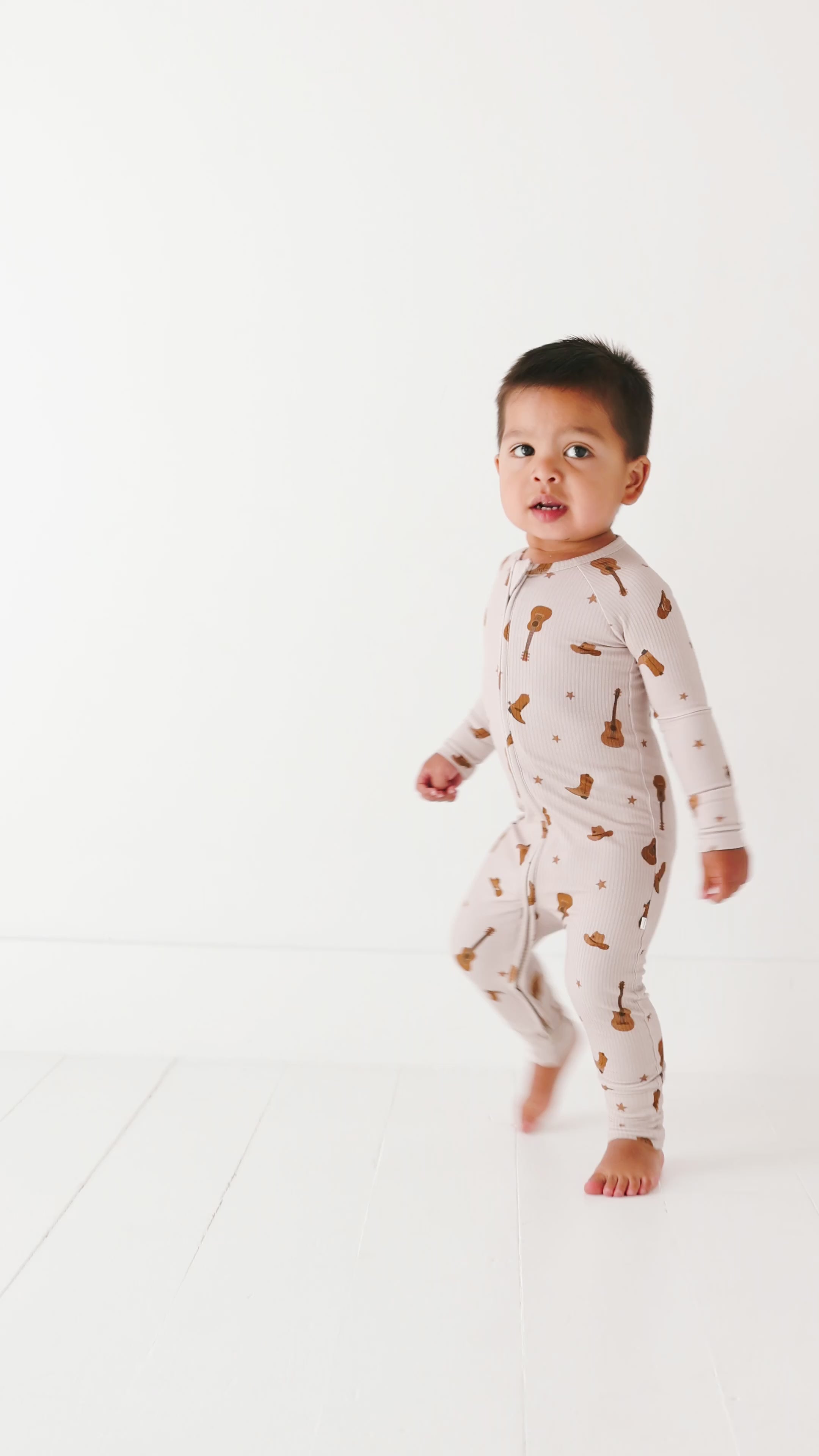 Gone Country Small Ribbed Zip Romper