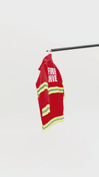 Firetrucks Summer Zip Romper