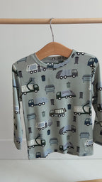 Trash Trucks Long Sleeve Shirt