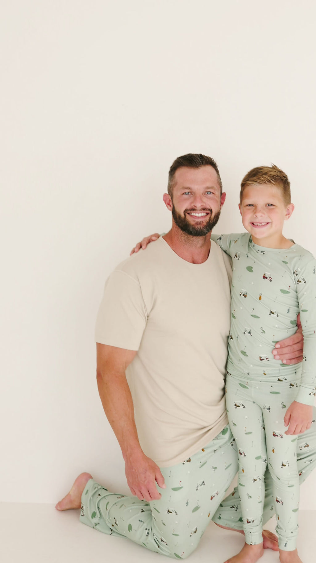 Golf Small Ribbed Two-Piece Set