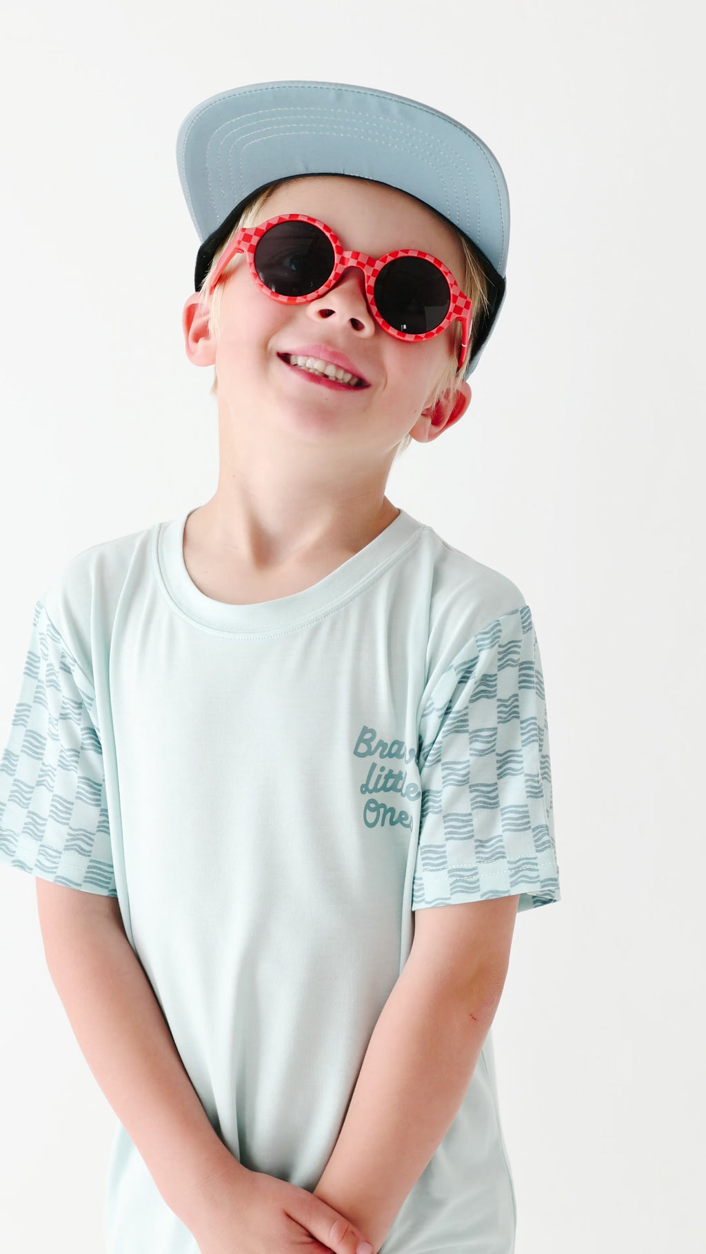 Brave Little Ones Wavy Checkered Shirt