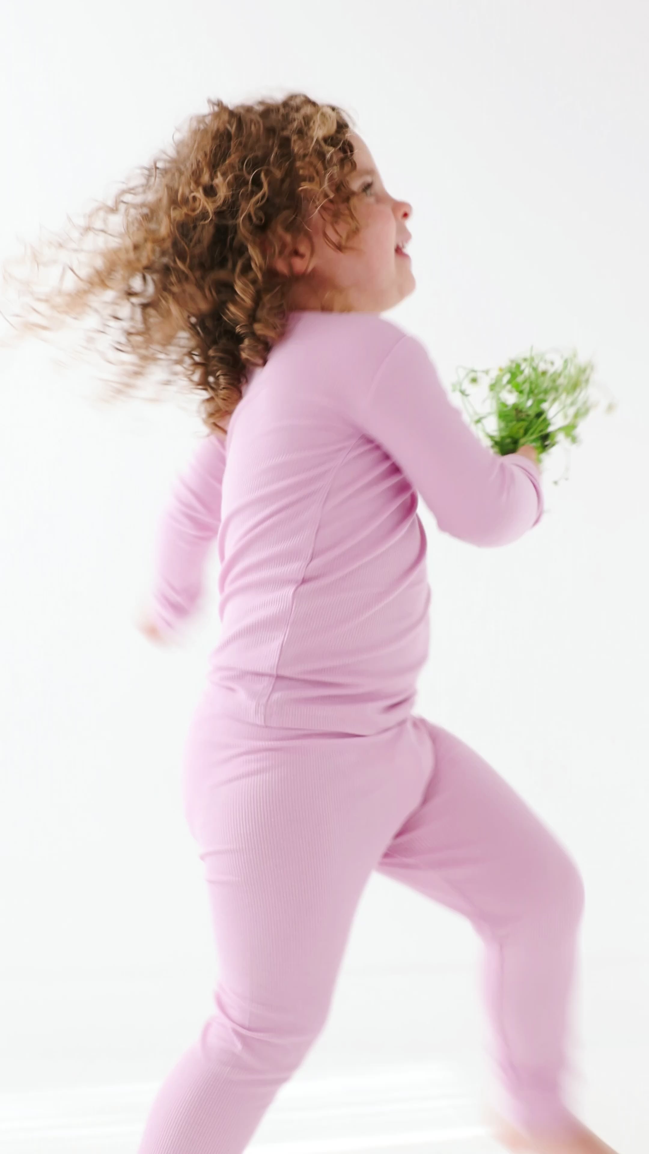 Lilac Mist Small Ribbed Two-Piece Set