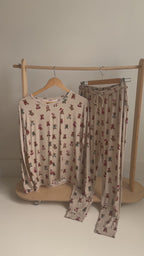 Teddy Bear Small Ribbed Women's Pants