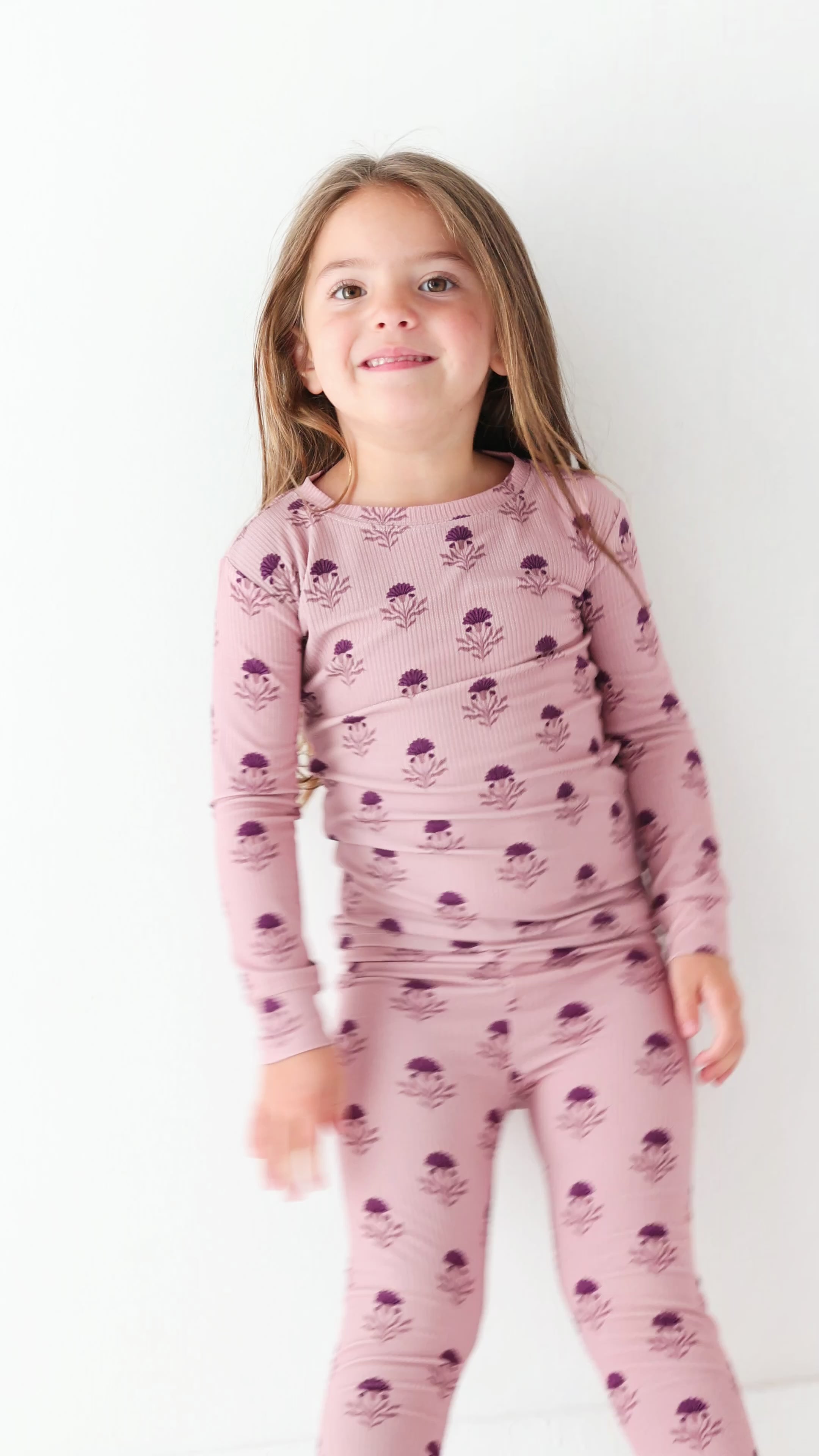 Folk Meadow Small Ribbed Two-Piece Set