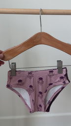 Folk Meadow, Mulberry and Fall Blooms Underwear 3 pack