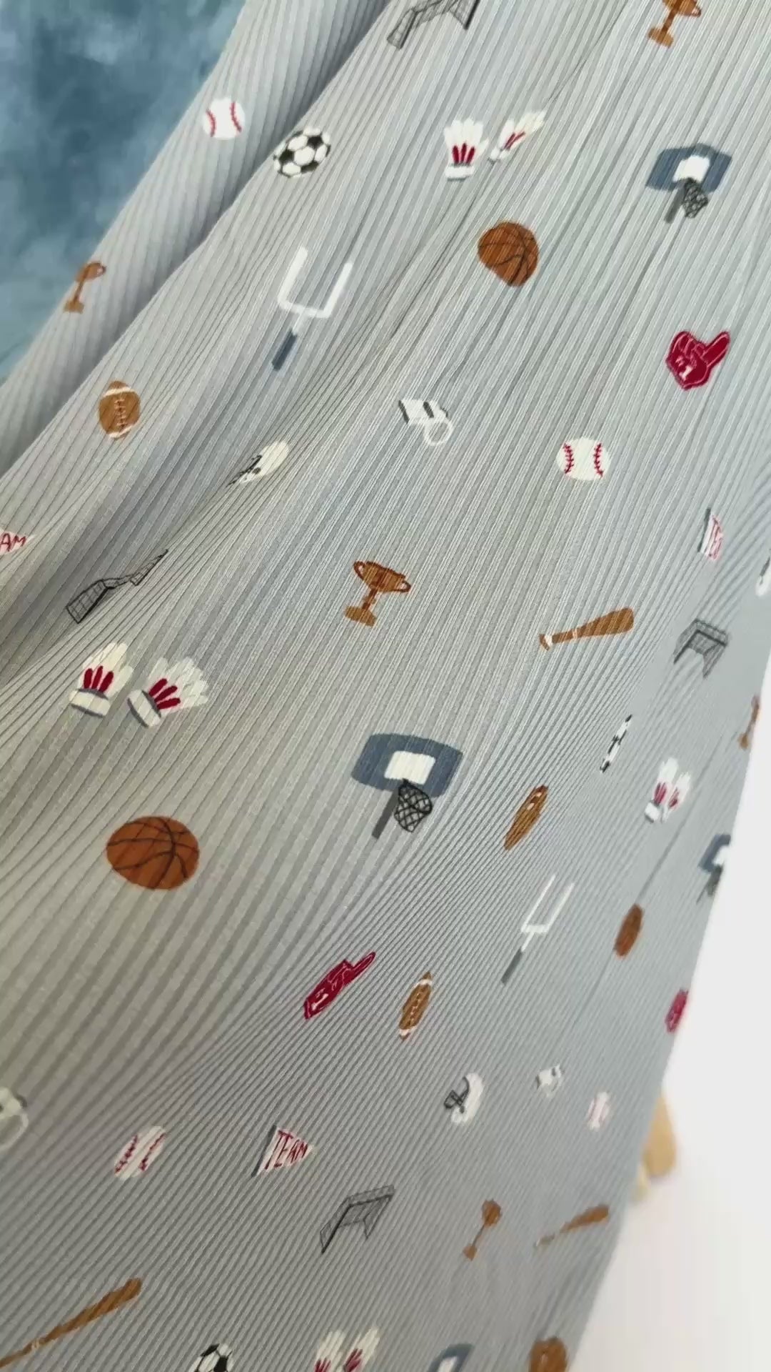 Sports Zone Small Ribbed Youth Blanket