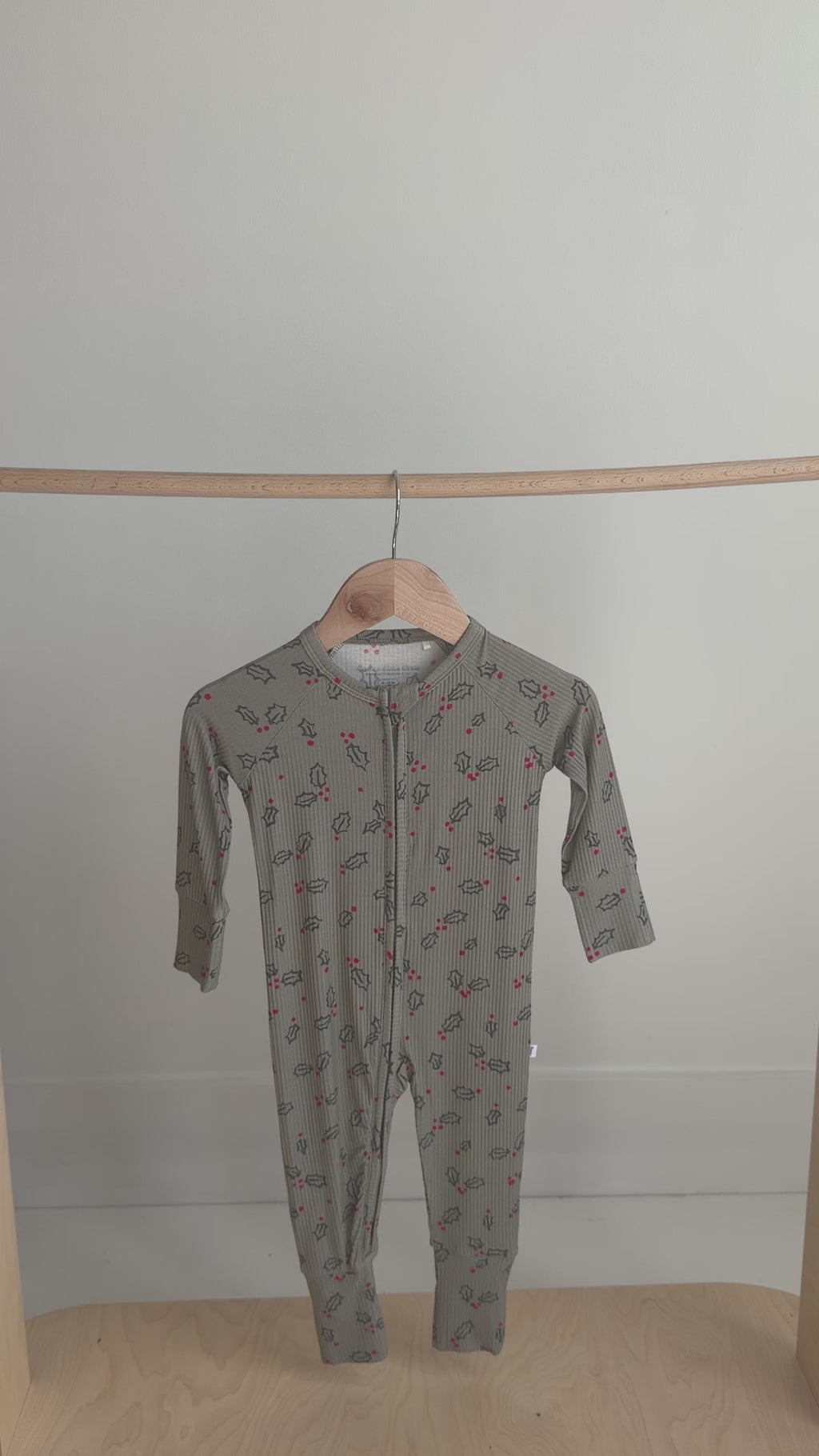 Holly Small Ribbed Zip Romper