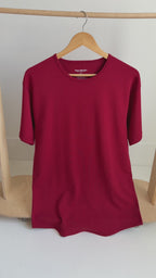 Red Men's Short Sleeve Shirt