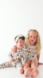 Autumn Meadow Small Ribbed Shorts Two-Piece Set