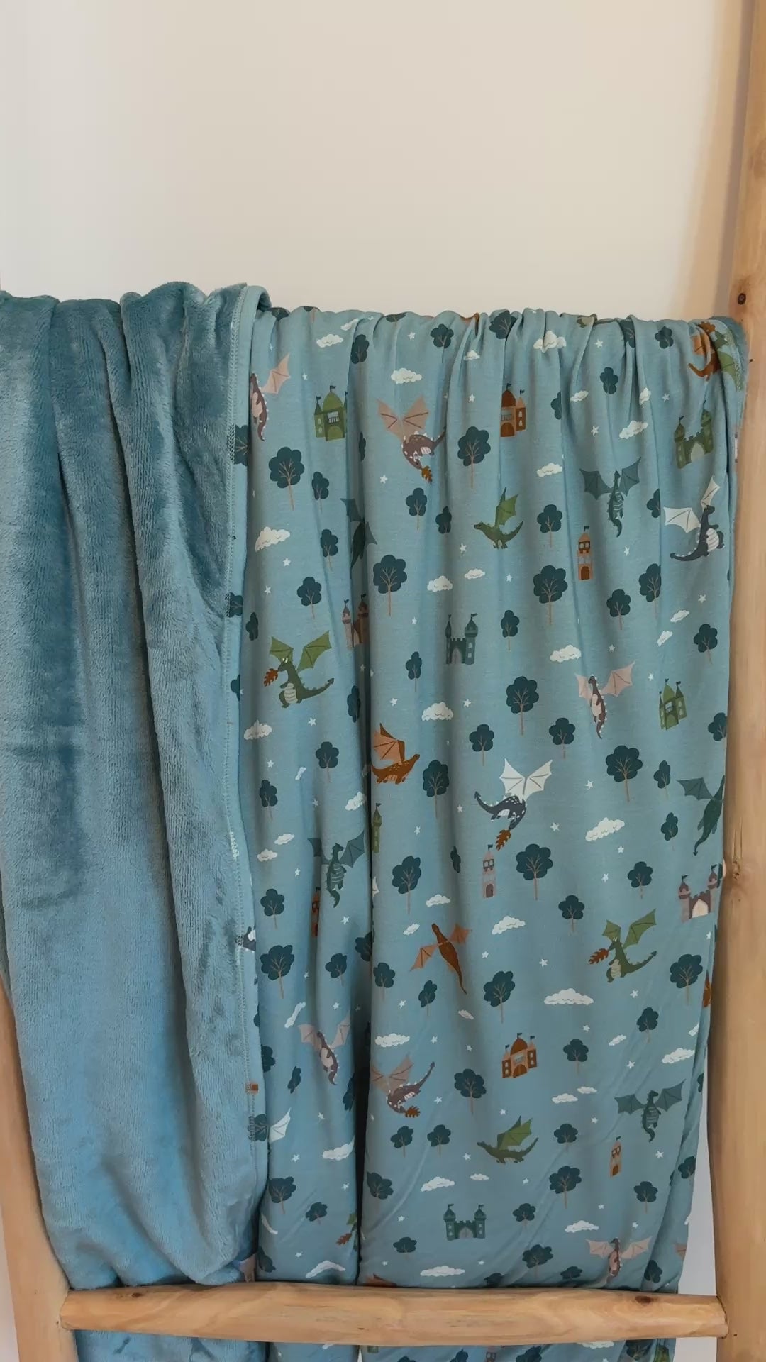 Dragons Toddler Blanket