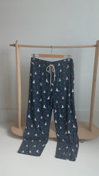 Snowmen Small Ribbed Men's Pants